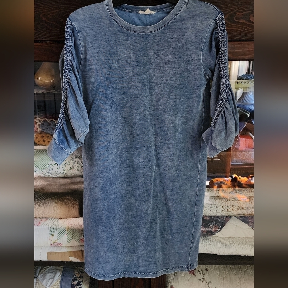 Jane and Delancey Blue Denim Dress